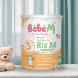 Bebe M® Vegan Anti-Reflux Organic Stage 3 Growing-Up Milk 10-36 Months (600g)