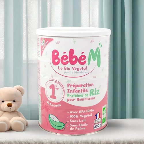 Bebe M® Organic Vegan Stage 1 (800g) Baby Formula | The Milky Box