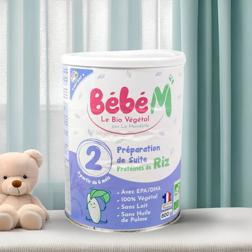 Bebe M® Organic Vegan Stage 2 (800g) Baby Formula | The Milky Box