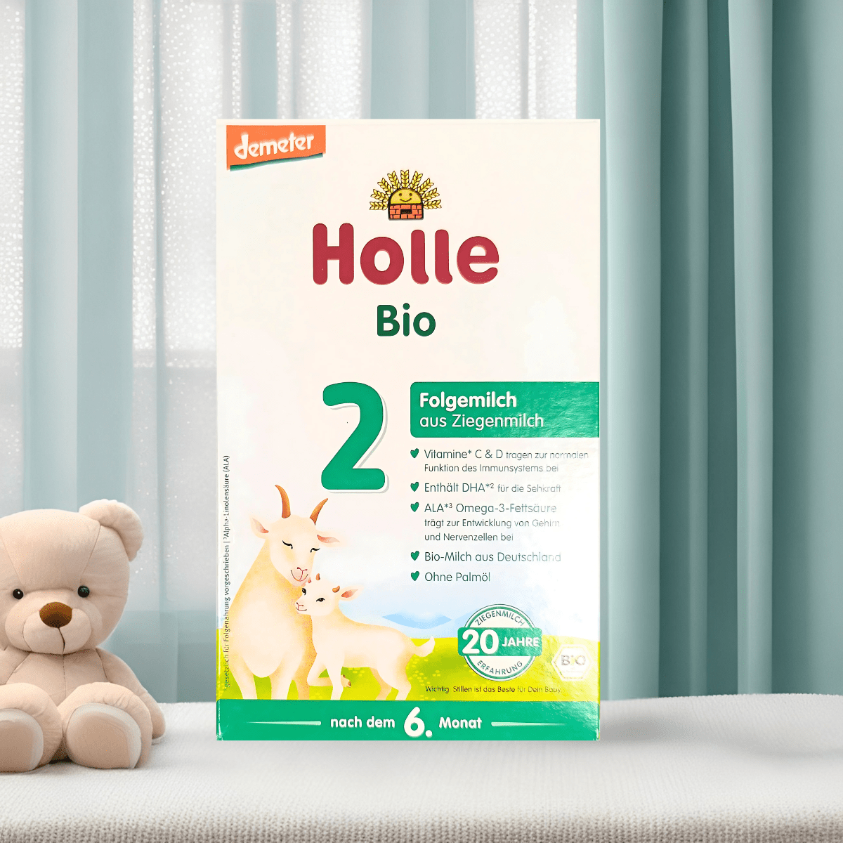 Holle Bio 2 粉ミルク 400g×3箱 Holle® Goat Stage 2 🍼 Save up to $75 on first order❣️