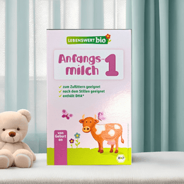 Lebenswert® Stage 1 (500 գ) Օրգանական մանկական կաթի բանաձև