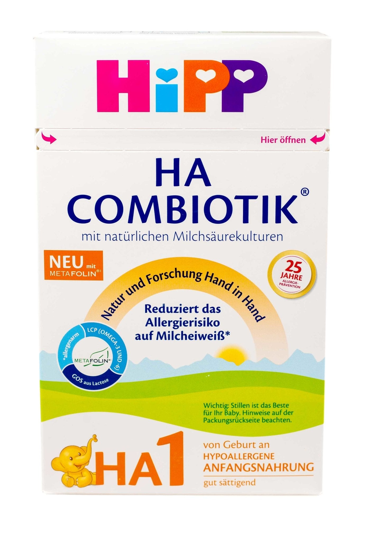 HiPP HA Combiotic Stage 1 - Hypoallergenic Infant Formula