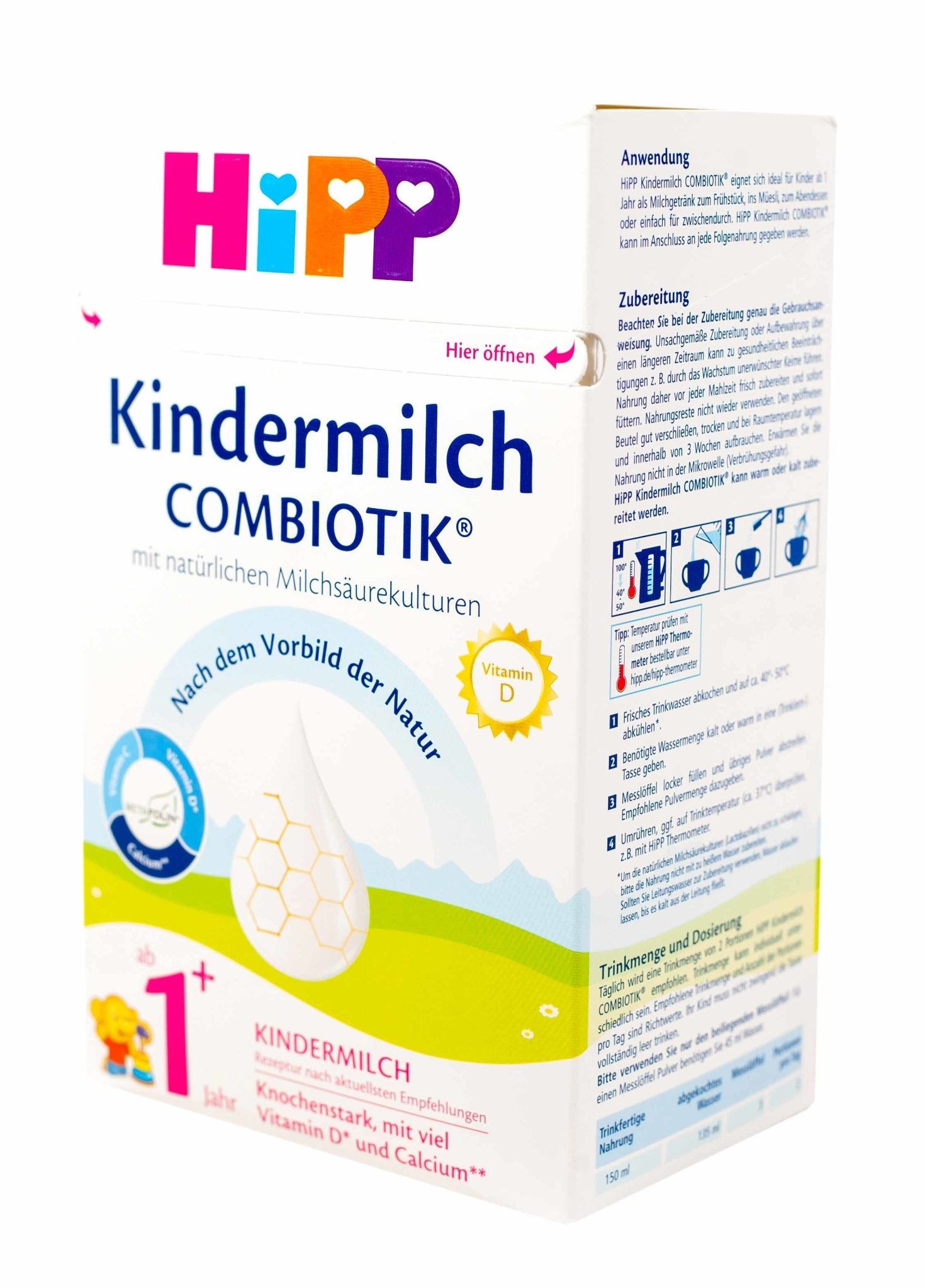 HiPP Kindermilch 1+ Years (600g) Toddler Formula - The Milky Box