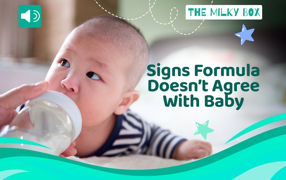 Signs Formula Doesn’t Agree with Baby - The Milky Box