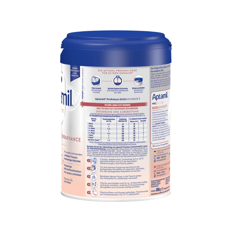 Aptamil® Profutura Stage 1 (800g) Infant Formula | The Milky Box