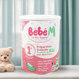 Bebe M® Organic Vegan Stage 1 (800g) Baby Formula