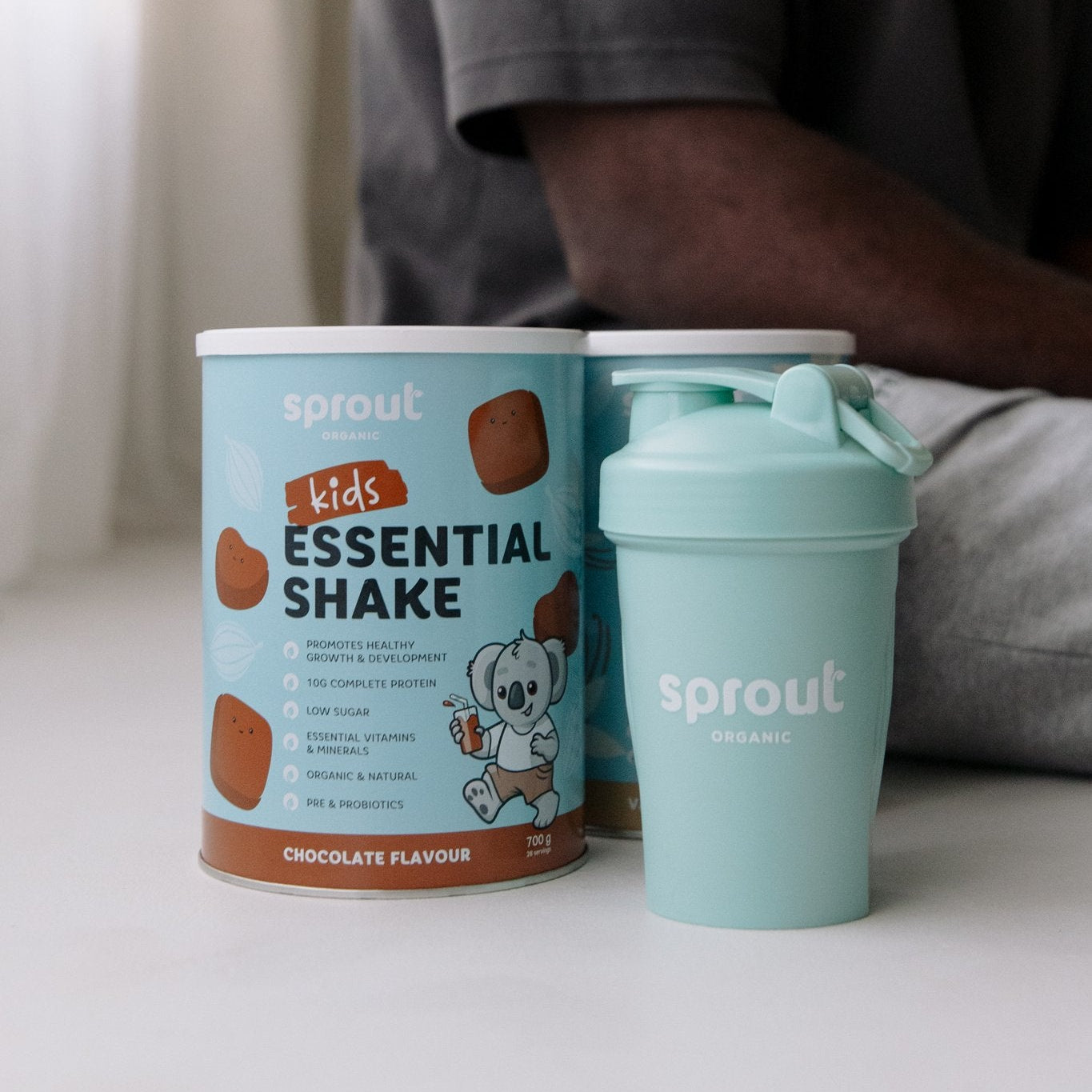 Essential Shake Choc (800g Berdie) + Shaker Bundle | The Milky Box
