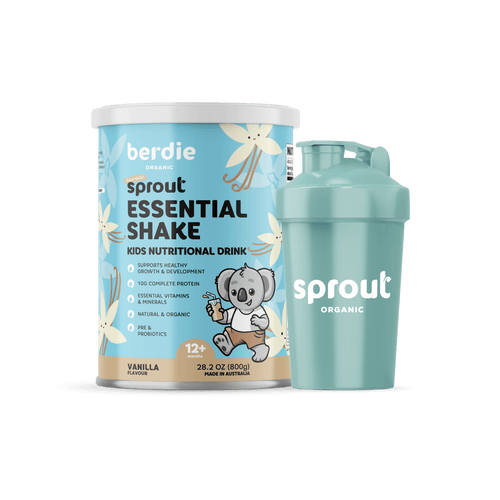 Essential Shake Vanilla (800g Berdie) + Shaker Bundle | The Milky Box