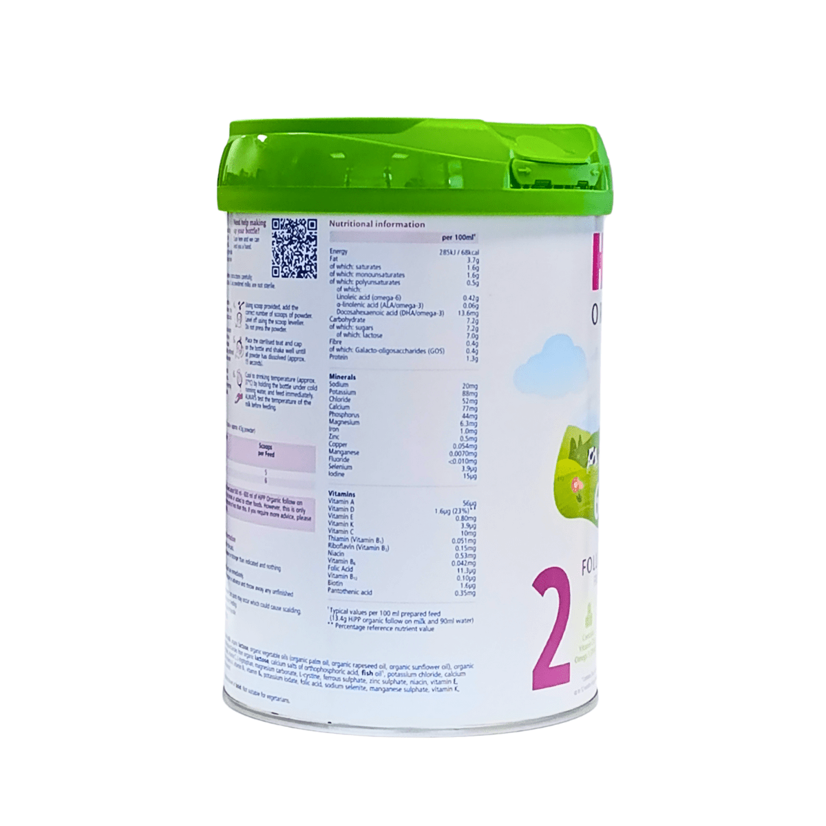 HiPP® UK Stage 2 (800g Can) Organic Infant Formula | The Milky Box