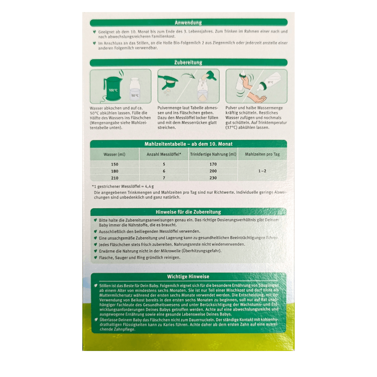Holle® Goat Stage 3 (400g) Organic Toddler Formula | The Milky Box