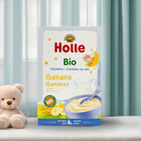 Sereal Susu Organik Holle® dengan Pisang 6+ Bulan (250g)