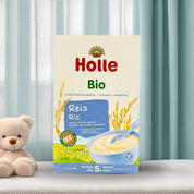 Holle® Organic Rice Porridge 5+ Months (250g) | The Milky Box