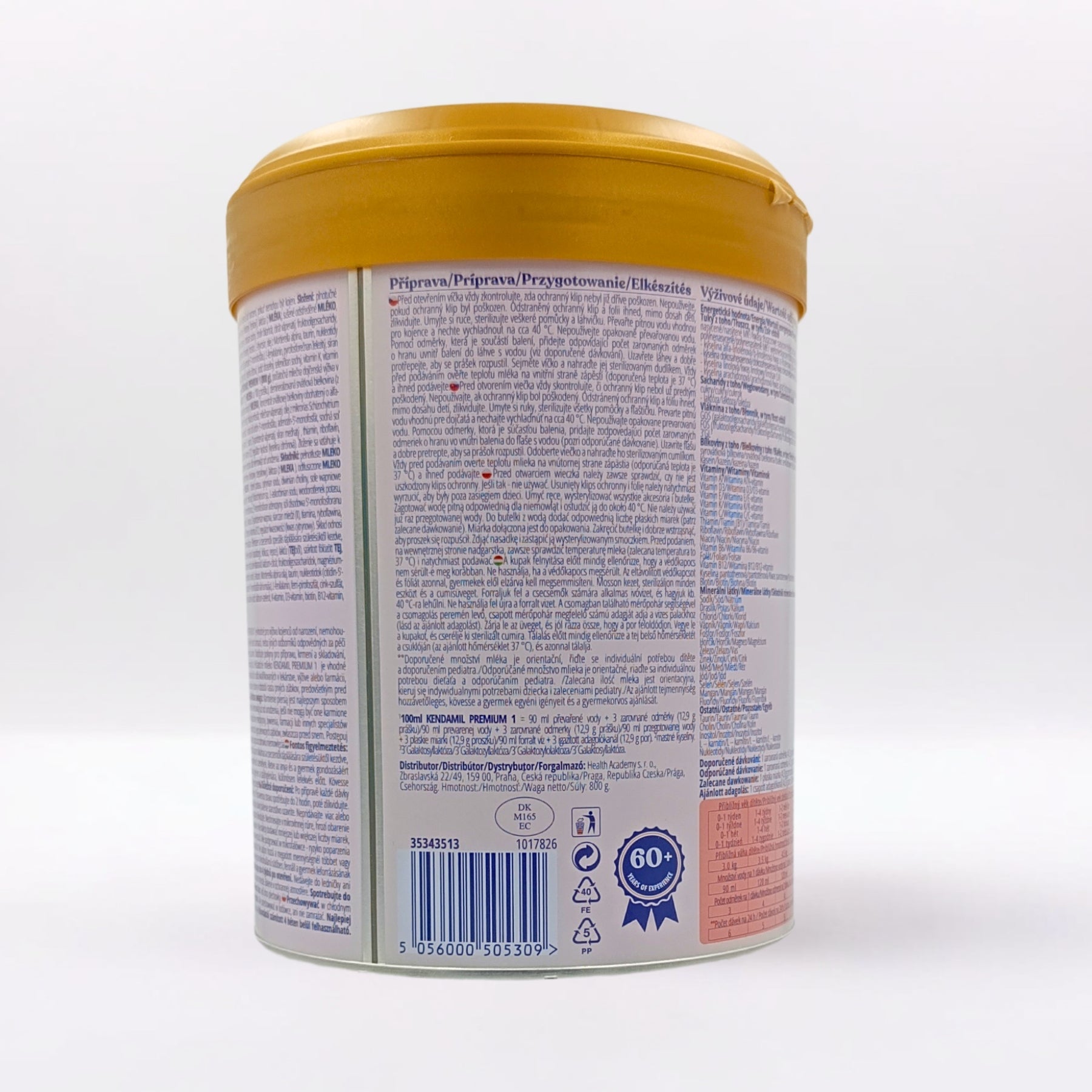 Kendamil® Classic Stage 1 (800g) Baby Formula | The Milky Box