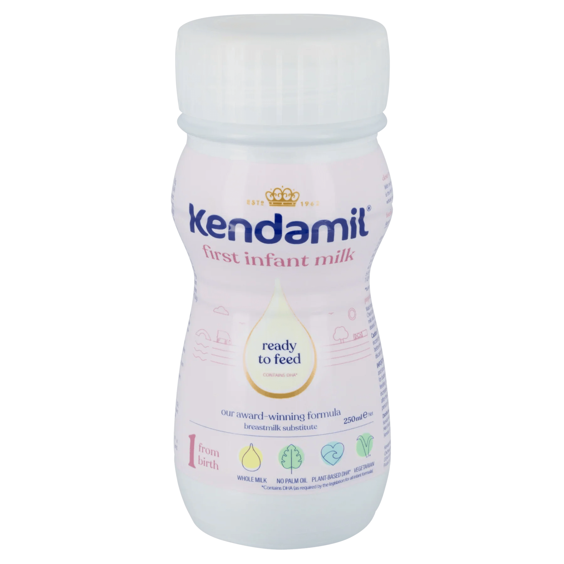 Kendamil Classic Stage 1 Ready To Feed from Birth (250ml) | The Milky Box