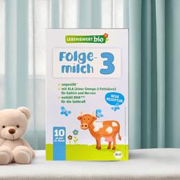 Lebenswert® Stage 3 (475g) Organic Toddler Formula