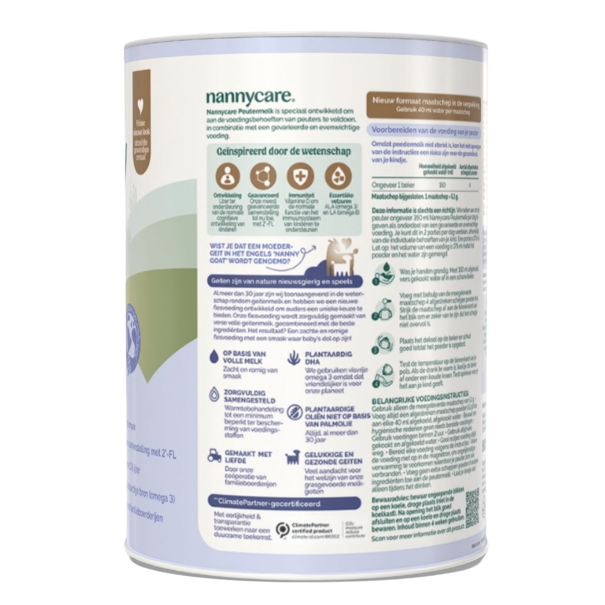 Nannycare® Goat Stage 3 (900g) Toddler Formula | The Milky Box