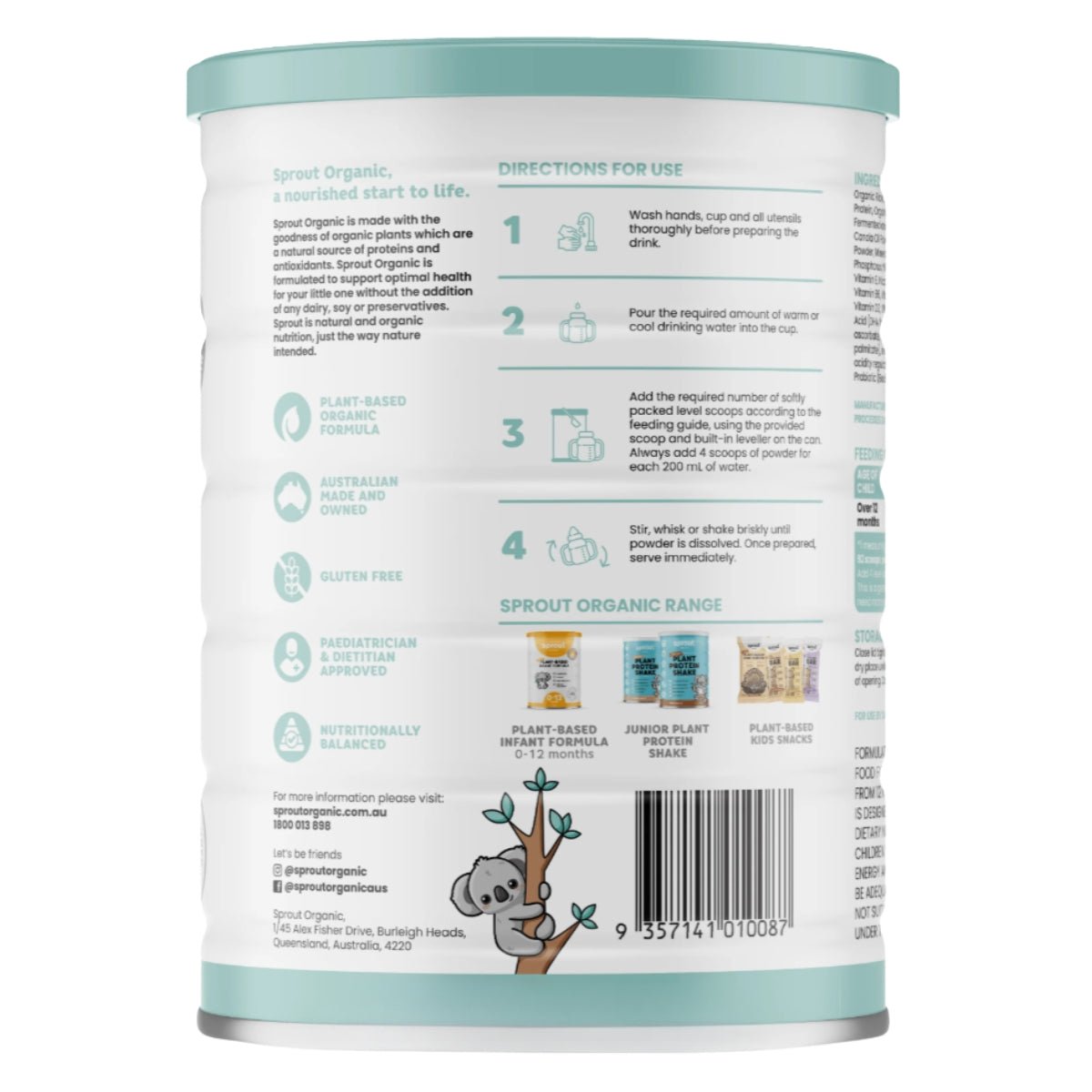 Sprout Organic Toddler Formula | The Milky Box