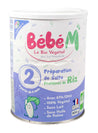 Bebe M Organic Vegan Stage 2 (800g) Baby Formula - The Milky Box