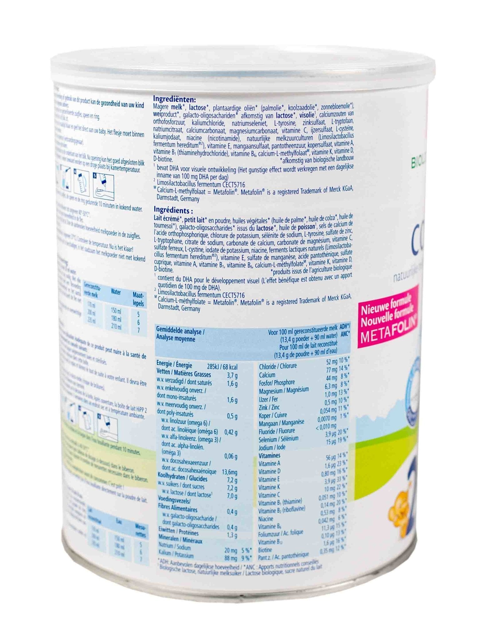 HiPP Dutch Stage 2 (800g) Organic Infant Formula - The Milky Box