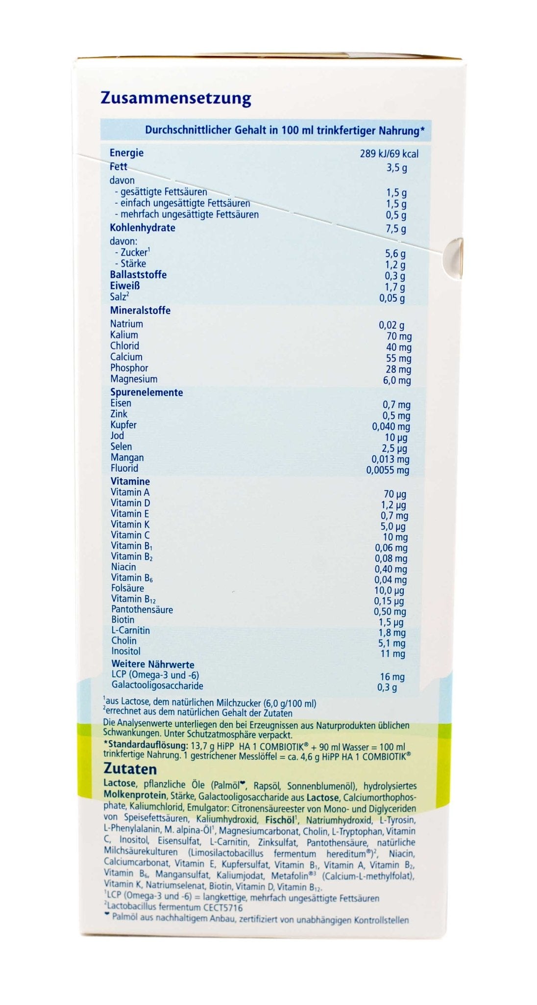 HiPP HA (Hydrolyzed) Stage 1 (600g) Infant Formula - The Milky Box