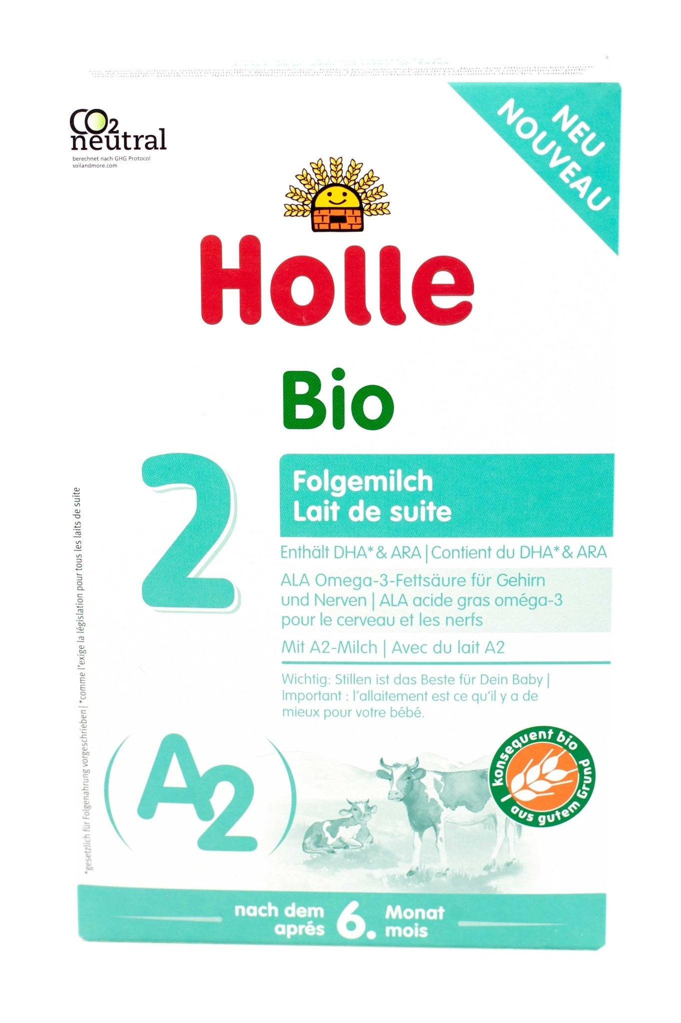 Holle A2 Stage 2 (400g) Organic Baby Formula - The Milky Box