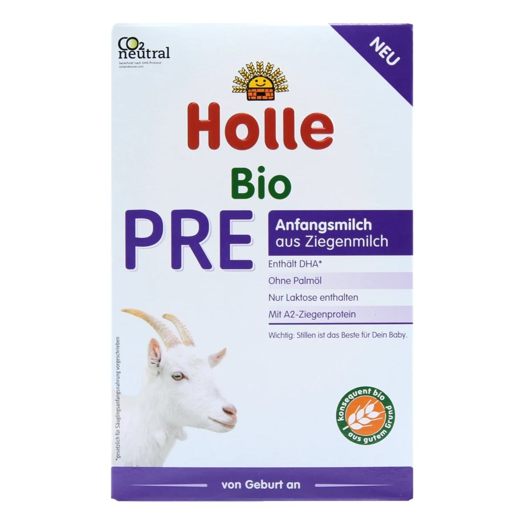Holle Goat Stage PRE (400g) Organic Infant Baby Formula | The Milky Box
