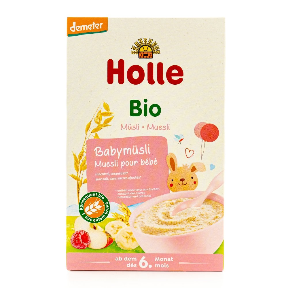 Holle Organic Baby Muesli Porridge 6+ Months (250g) | The Milky Box