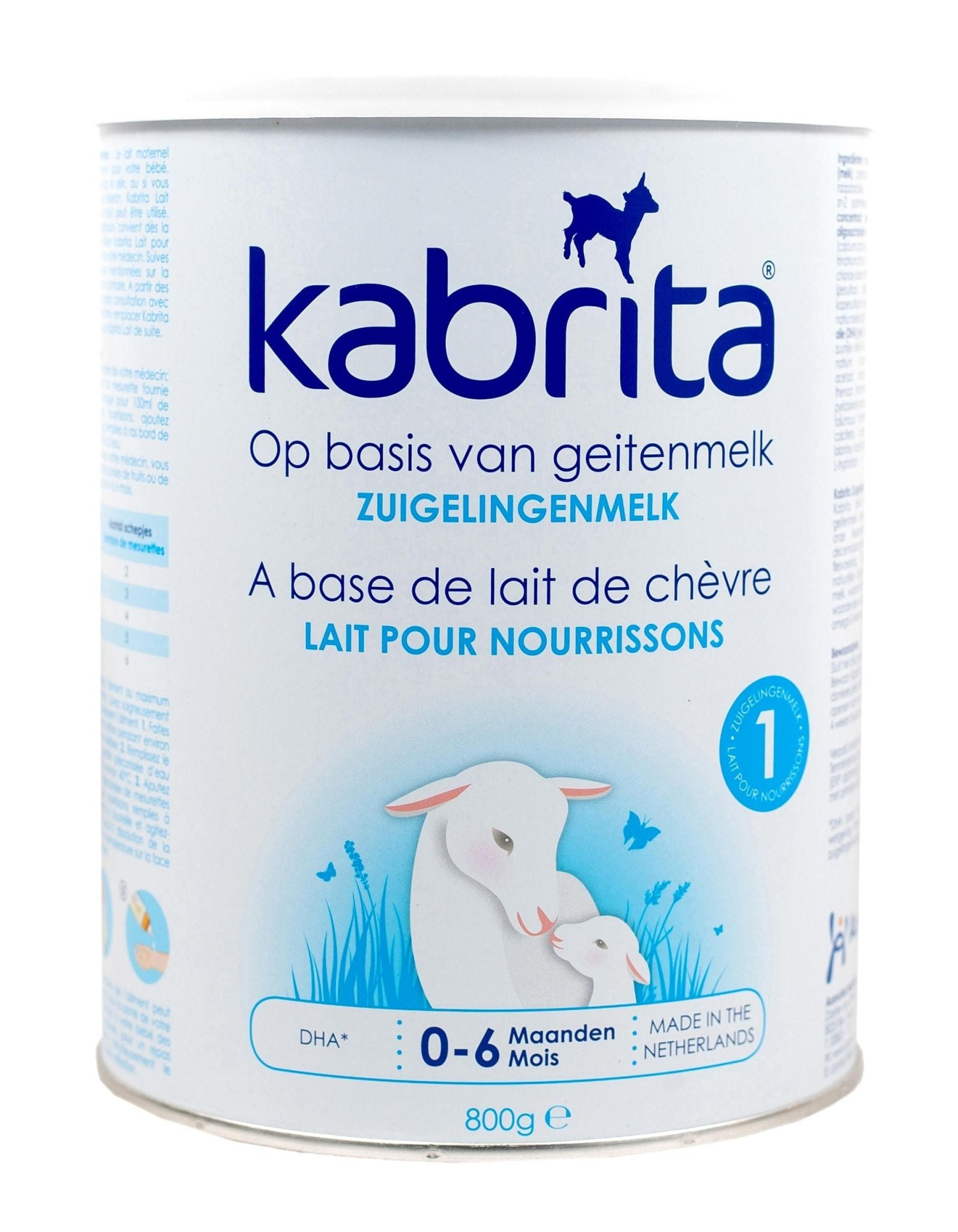 Kabrita Goat Stage 1 (800g) Baby Formula - The Milky Box