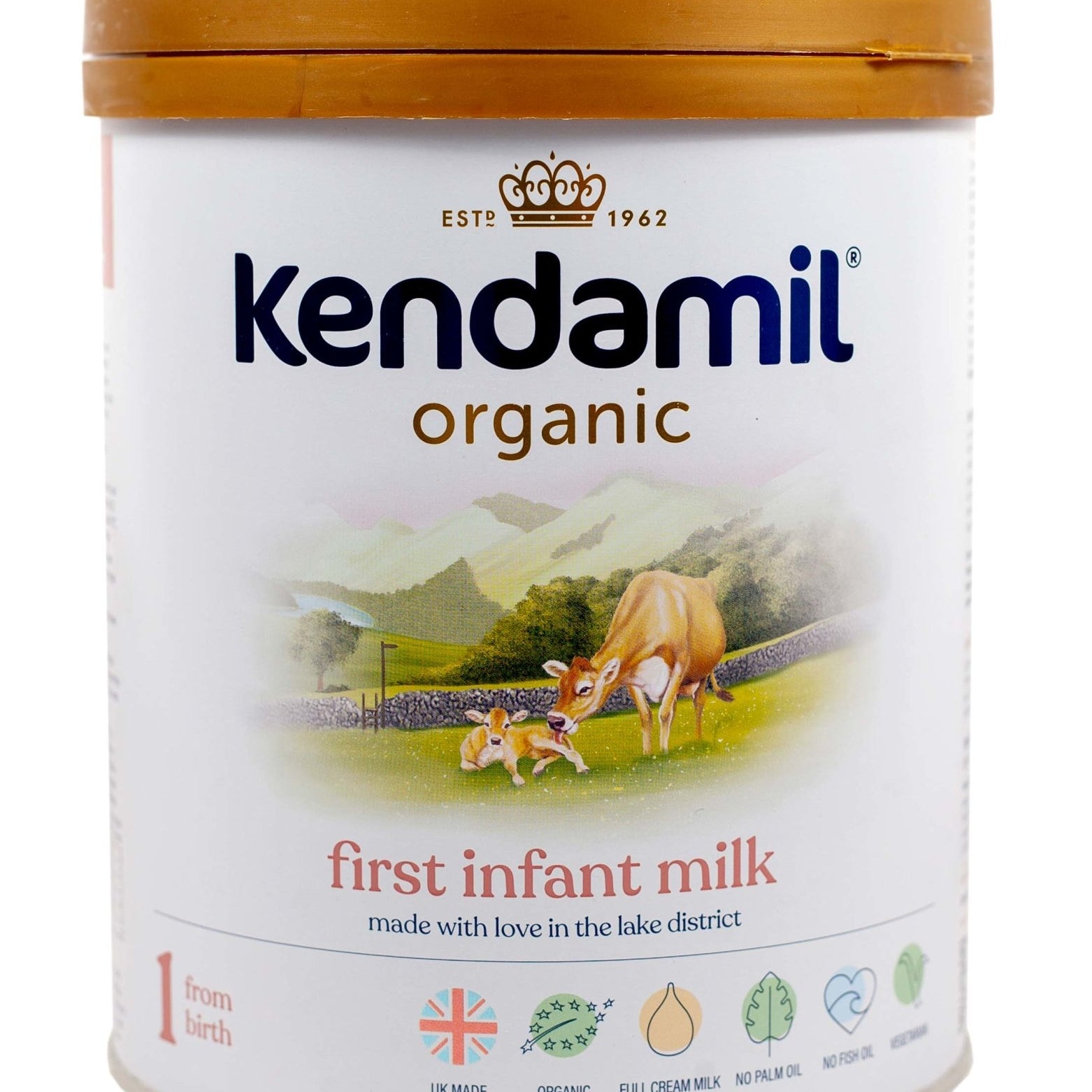 Kendamil Organic Stage 1 (800g) Baby Formula - The Milky Box