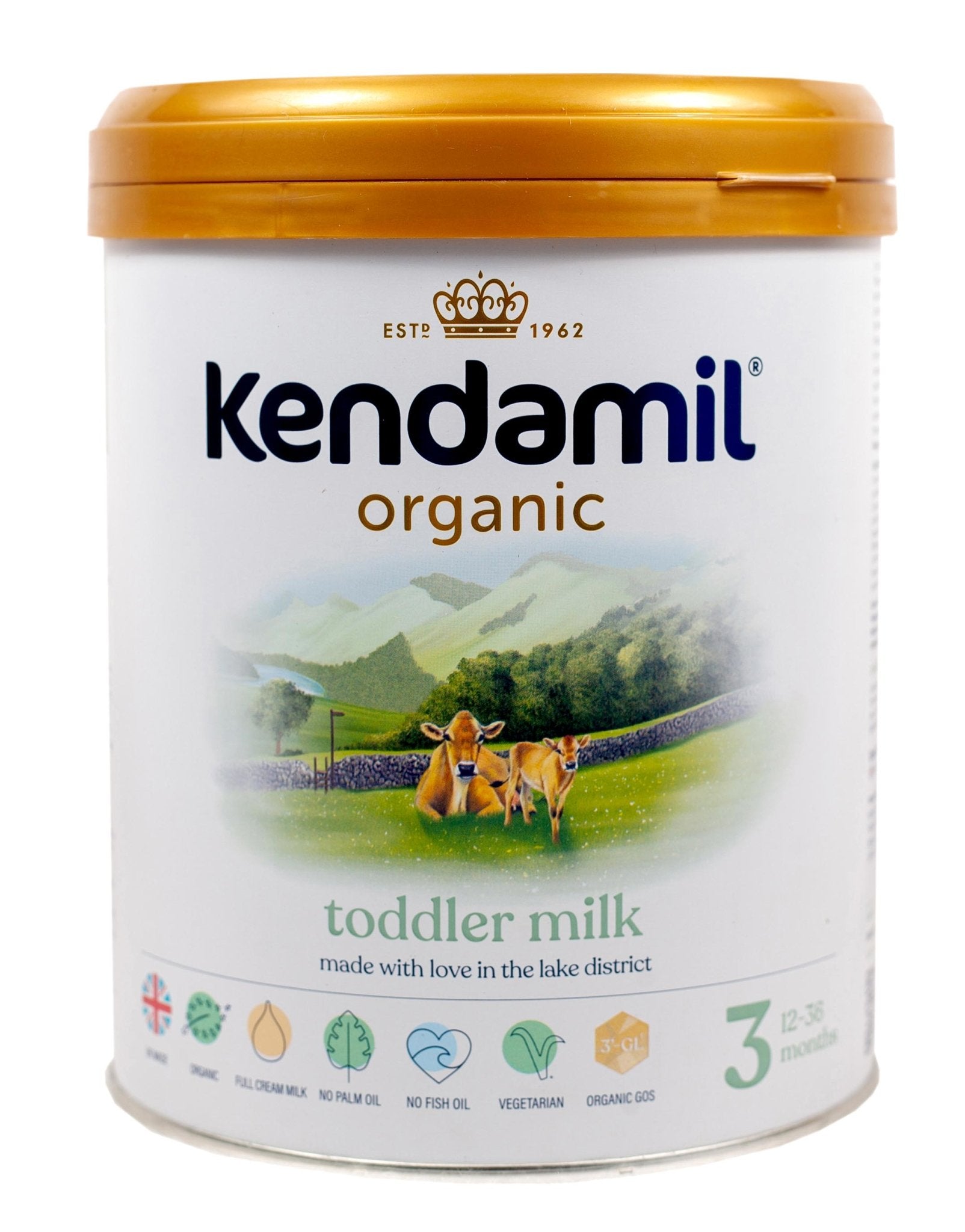 Kendamil Organic Stage 3 (800g) Toddler Formula - The Milky Box