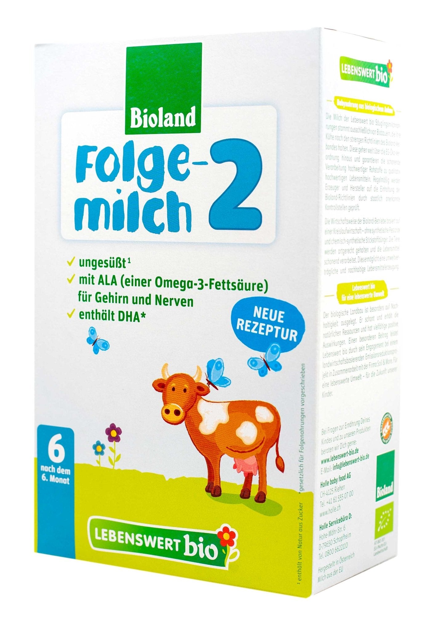 Lebenswert Stage 2 (500g) Organic Baby Milk Formula - The Milky Box