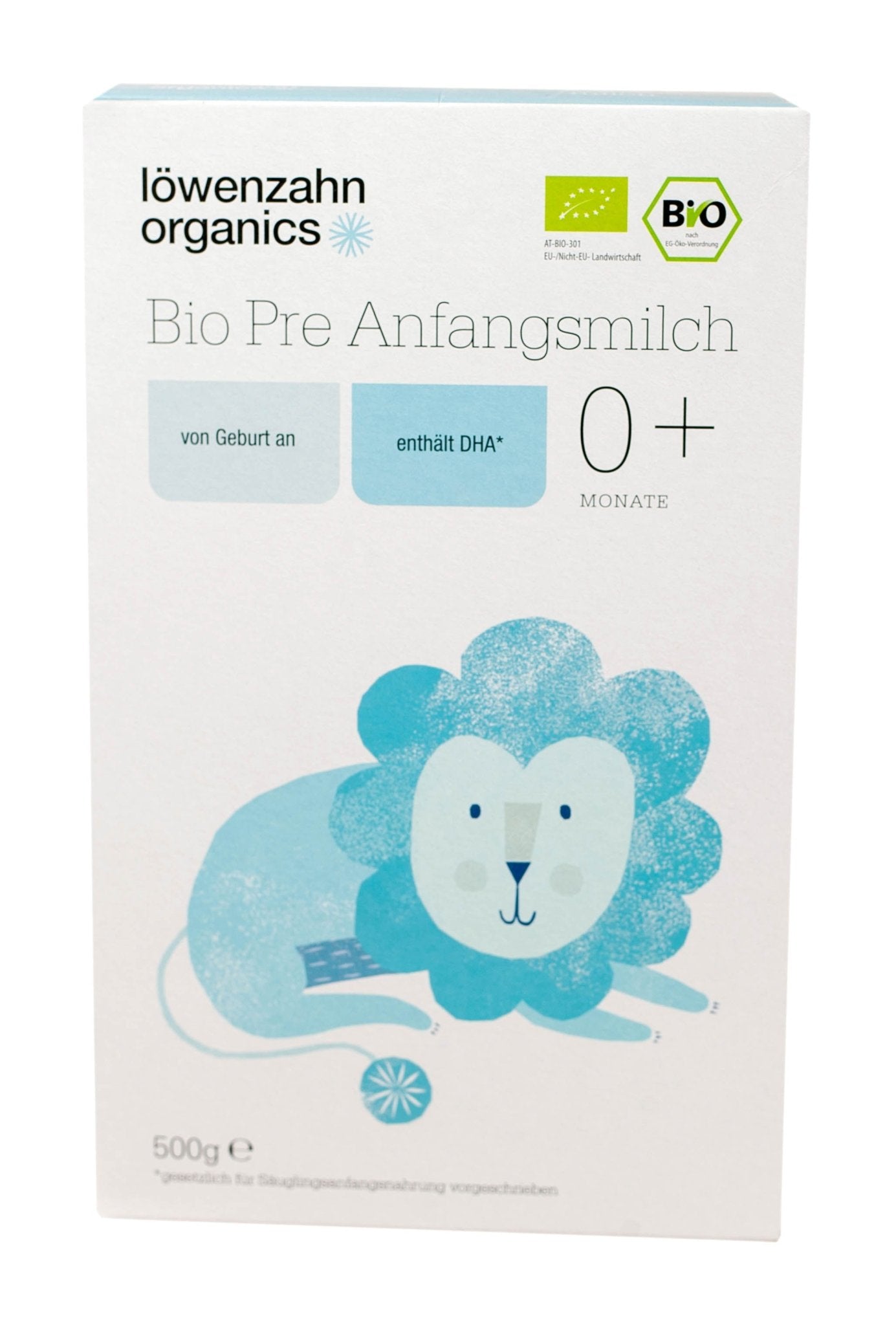 Löwenzahn Organics Stage 1 (500g) Baby Formula | The Milky Box
