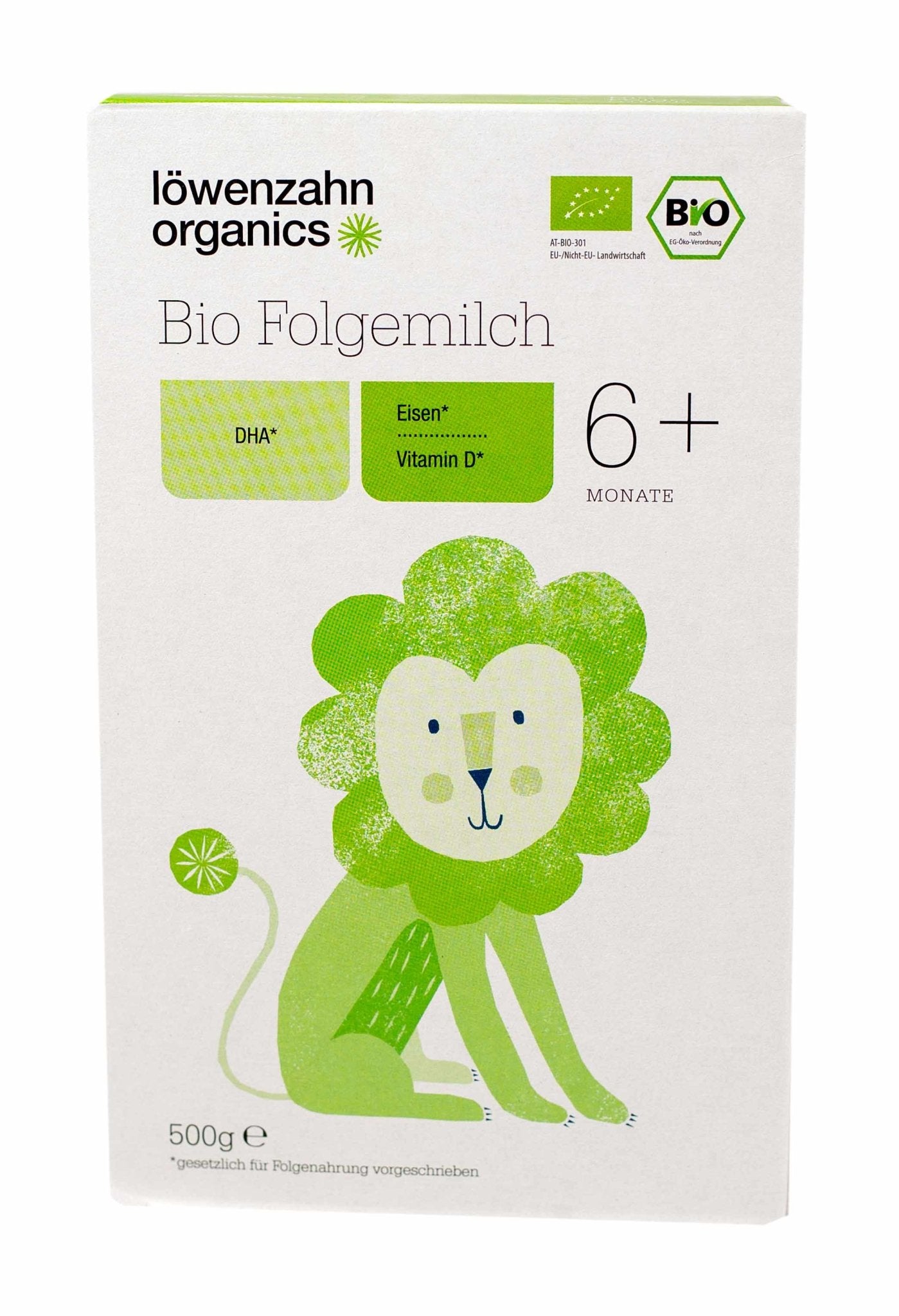 Löwenzahn Organics Stage 2 (500g) Baby Formula | The Milky Box