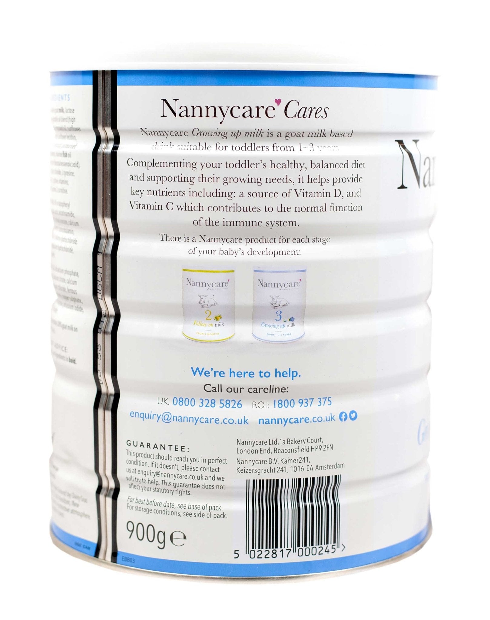 Nannycare Growing Up Toddler Goat Milk - Stage 3