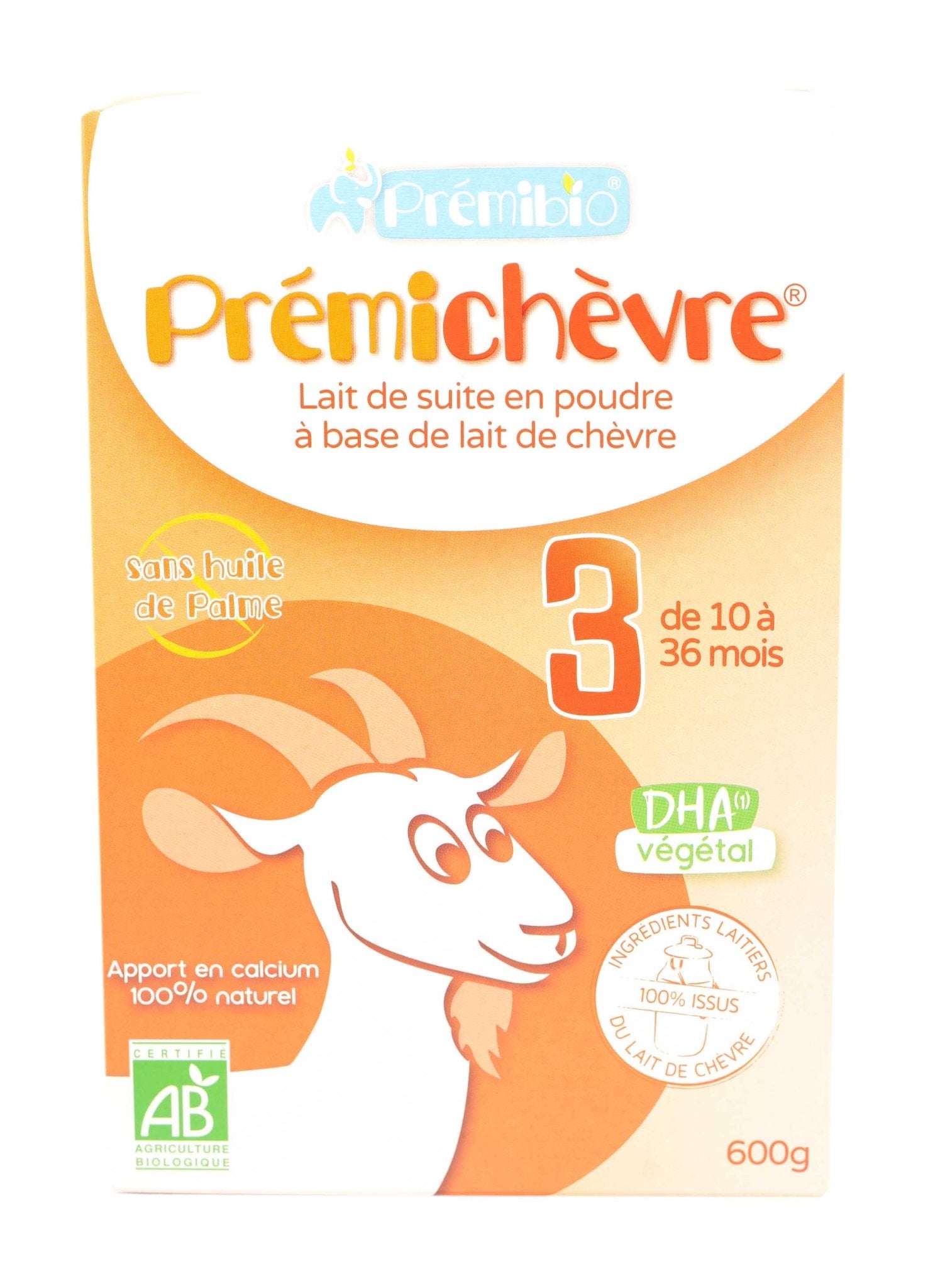 Premibio Goat Stage 3 (600g) Organic Toddler Formula - The Milky Box